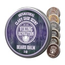 Viking Revolutie Clary Sage Baard Balsem - Baardboter met Argan Oil, Baard Softener voor mannen met Jojoba Oil - Baard Moisturizer voor mannen met bijenwas - Baard Wax voor mannen (2oz, 1 Pack)
