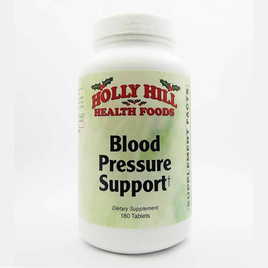 Holly Hill Health Foods, soutien de la pression artérielle, soutien aux minéraux et aux plantes, 180 comprimés