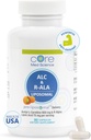 Core Med Science Liposomal ALC & R-ALA Supplement Capsules - Acetyl-L-Carnitine (900mg) & R-Alpha Lipoïnezuur (75mg) - Bevordert energie en focus - Ondersteunt geestelijke functie en geheugencognition (90 telling)