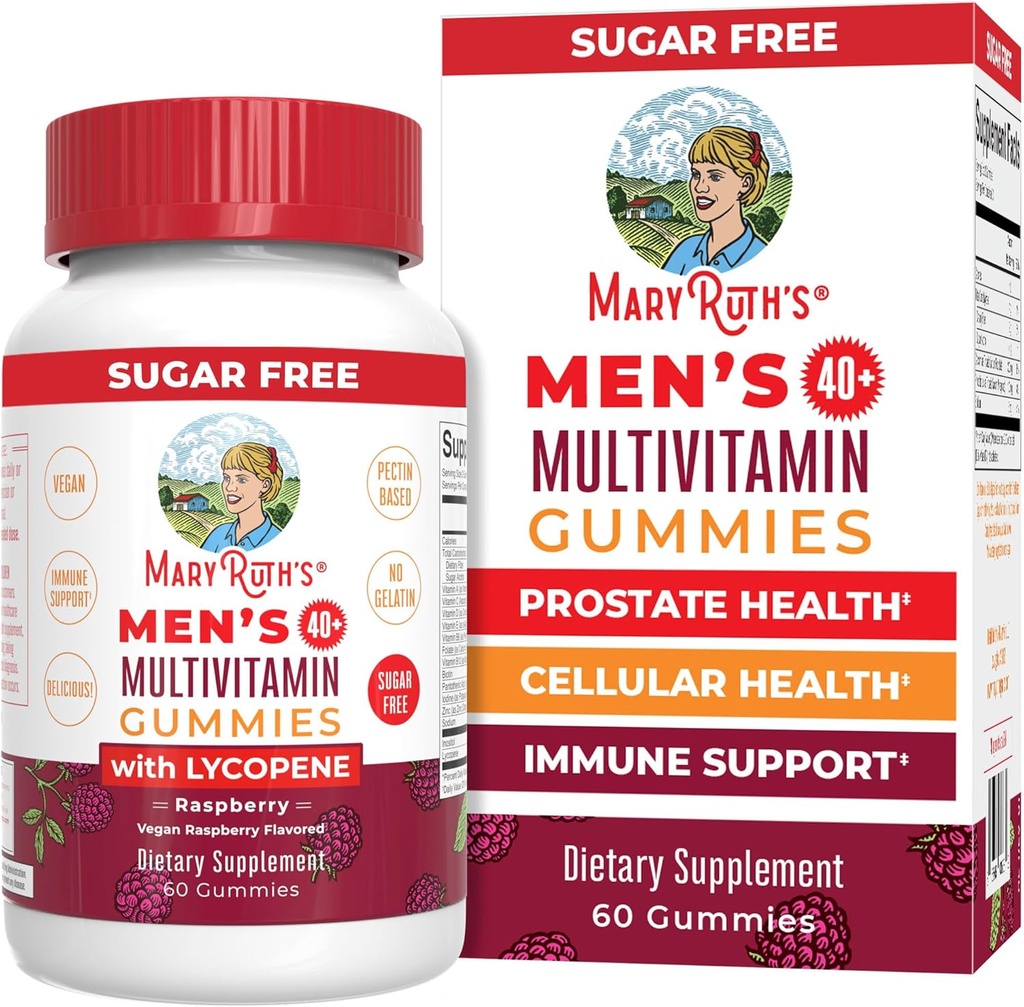 MaryRuth Organics Multivitamine voor mannen 40+ 