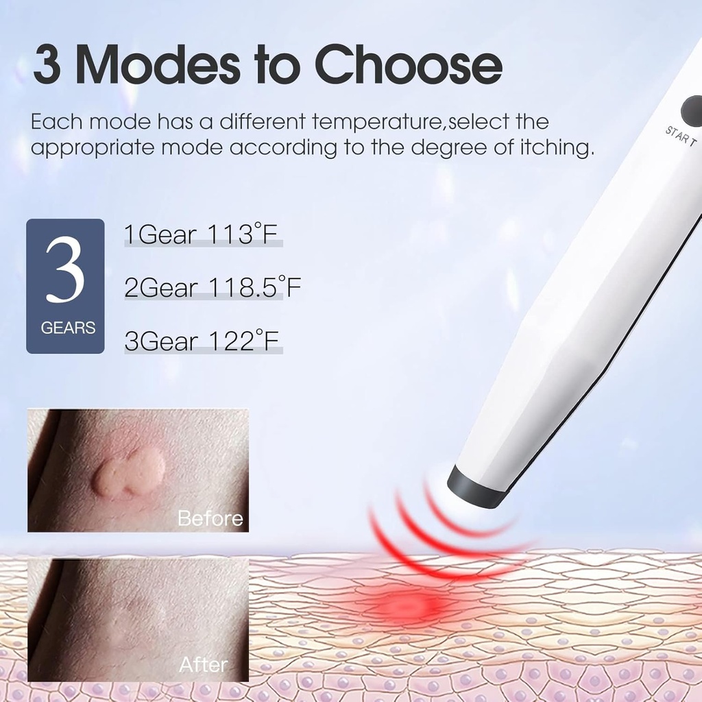 Insect Sting en Bite Relief, Bug Bite Healer voor chemische-vrije behandeling van insectenbeten en steken, biedt natuurlijke verlichting van jeuk en zwelling, voor muggen