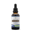Secrets de la Tribe White Rein Tean Tecture Extrait sans alcool, gouttes d'herbe à haute puissance, Teinture faite de Phaseolus vulgaris peau saine, cheveux et ongles 2 oz