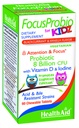FocusProbio voor Kidz, 60 kauwtabletten, ondersteunt Cognitieve functie voor aandacht en focus. Zwarte bessen en Vanille smaak, Bevat vitamine D & Jodium. Acid & Bile Resistant Strains. Vegetarisch