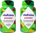 Vitafusion, Prénatal, Gommies adultes, Arômes assortis - 90 gommes, boîte de 2