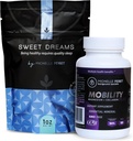 Wellness bundel met Valeriaanwortel Sweet Dreams Thee &amp; Mobiliteit Magnesium met collageen poedercapsules, natuurlijke ingrediënten, 60 porties