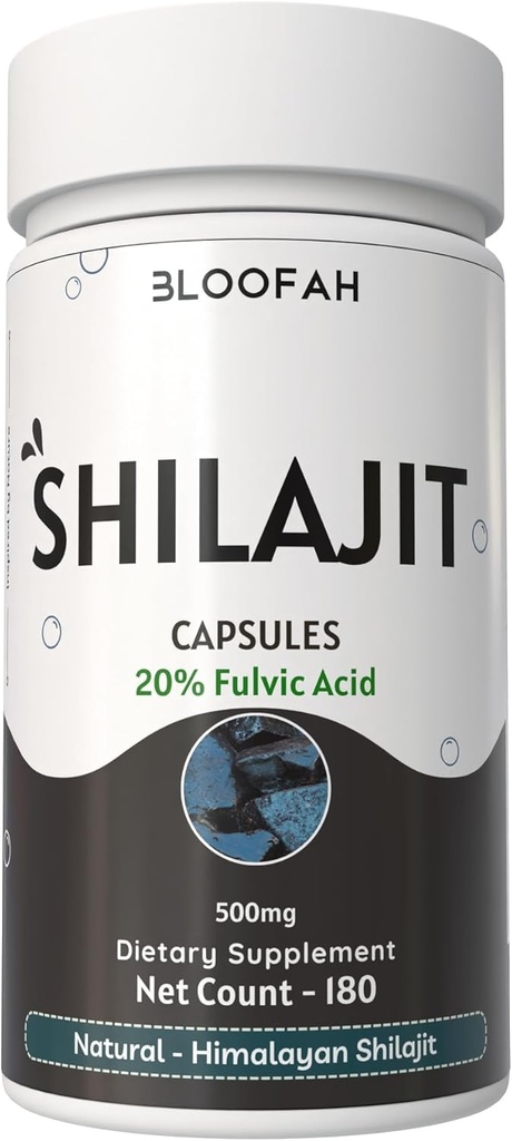 Bloofah Shilajit Capsules 500mg 
