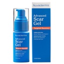 NUVADERMIS Silicone Scar Gel - 1,7 Fl Oz, Transparant Gel - Retinol & Vitamine E Formule voor Chirurgische littekens - C-sectie, Tummy Tuck & Keloid Care