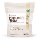 NutraOne ProteinOne Vegan Plant Based Protein Powder Vegan Protein Powder, Dairy-Free, Pea and Rice Protein (Vanilla Ice Cream)