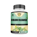 Colon Cleanse, Colon Detox, All Natural Herbal Formula, Ondersteuning Gezonde Bowel bewegingen, Gut Health & Healthy Metabolisme Support, Non-GMO - 60 plantaardige capsule 30 porties