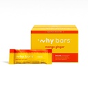 Waarom Bars, Proteïne Bars, Mango Gember, 2.04 Ounce Bars (pakket van 12 Proteïne Bars) - Proteïne Bar Superfood, Glutenvrij, Niet GGO, Biologisch, Veganistisch, eenvoudige ingrediënten