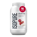 Isopure Zero Carb 100% pure poudre de protéines de lactosérum, sans gluten, avec vitamines, fraises et crème, 25g de protéines par portion, 3 Lbs, 44 portions (paquetage mai vary)