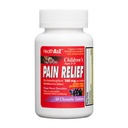 SantéA2Z® Protection contre la douleur à la chaux pour enfants , Acétaminophène 160mg , Comprimés à la chaux , Saveur de raisin , Aspirine et Ibuprofène Sans (60 comtes)