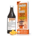 EMULSION DE ESCOCIA Koolleverolie, Sinaasappelsmaak, 6.5 fl oz (1 Pack) 