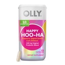 OLLY Happy Hoo-Ha Capsules, Probiotica voor vrouwen of mensen met Vagina's, Vaginale Gezondheid en pH-balans,* 10 miljard CFU, Glutenvrij - 25 Tel.