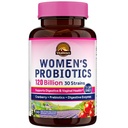 Vitalitown Probiotica voor vrouwen 120 Miljard CFUs, 30 Strains, met Prebiotica & Digestieve Enzymen & Cranberry, Gut & Vaginale Gezondheid, Vegan 30 Delayed Release Caps