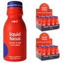 Meer Labs Liquid Focus, Nootrope Smart Drink met krachtige antioxidanten en adaptogene kruiden voor energie en concentratie, 150mg Cafeïne (verpakking van 24)