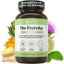 Zen Nutriënten De dagelijkse lever Vitamine - Lever Reiniging Ontgiften & Reparatie met Bergasyn FF, Biologische Melkdistel, Dandelion Wortel & Artichoke Extract voor de gezondheid van de lever - Fatty Lever Ondersteuning Supplementen