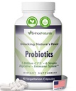Probiotische en Prebiotische Supplement - 6 Strains of Intense Regenerative Probiotics for Men & Women 5 Miljard CFU - Bowel, Ontsteking, Immuniteit, & Digestieve Ondersteuning - Digestieve Supplement, 90 Capsules