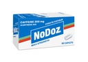 NoDoz 200mg Pilules de caféine Résistance maximale, 60 Caplets Total