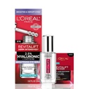 L'Oreal Paris Revitalift Acide hyaluronique + Sérum hydratant des yeux de caféine pour cercles sombres, sans fragrance .67 fl. oz + échantillon hydratant