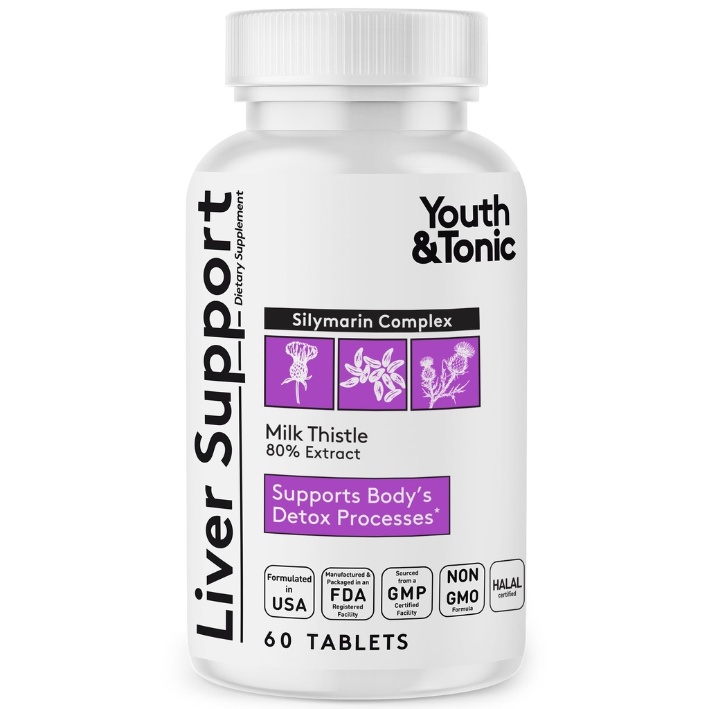 Jeugd & Tonic Lever Detox Reiniging Supplement 