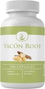 PURE ORIGINEEL INGREDIËNTEN Yaconwortel, (100 capsules) Altijd zuiver, Geen additieven of fillers, Lab geverifieerd