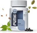 Haarvoedingssupplement met biotine, vitamines, mineralen, Aminozuren en DHT-blokkers voor haargroei, voeding, versterkt en vermindert haarval voor mannen en vrouwen - 30 Veg Capsules
