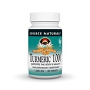 Bron Naturals Kurkuma 1000, Ondersteunt het lichaam Gezonde Ontvlammingsreactie*, 1000mg - 30 Tablets