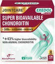 Exedol Bio available Glucosamine Chondroitin, Vegan Joint Support Supplement voor verbeterde gezamenlijke functie, Cartilage Health, Connective Tissue en Bone Health - 120 capsules