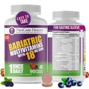 ProCare Health Bariatrische Kauwbare Multivitamine met ijzer 18mg (90 tabletten) - Fruit Punch Flavor - voor Gastric Bypass & Sleeve Gastrectomie Patiënten* (3 maanden levering)