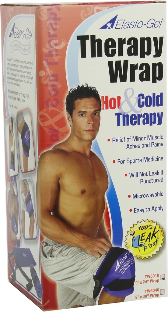 Elasto Gel, warm/koud Wrap, 9 X 24,