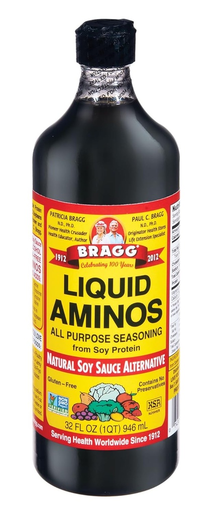 Bragg Amino proteïne concentraat, vloeibaar, 32 Ounce (verpakking van 12)