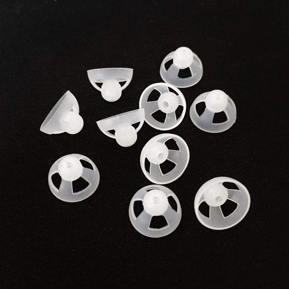 (10 pcs) Amplificateur d'ouïe Dome Open Fit Ear Tip Ecouteurs pour appareils auditifs RIC (M φ9mm)
