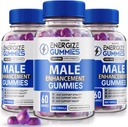 (3 Pack) Energize Gummies - Energize Gummies for Men, Energize Gummies Man, supplement om de algehele gezondheid en welzijn te bevorderen, gebruikt om een gezonde en actieve levensstijl (180 Gummies) te behouden