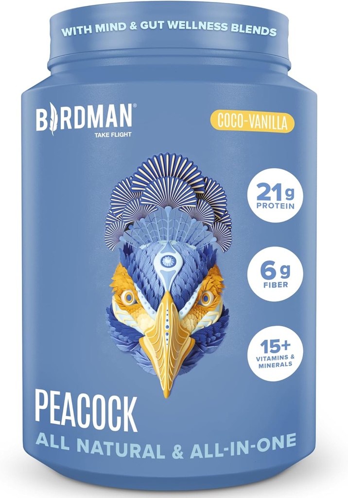 BIRDMAN Peacock Vegan Protein Poeder 