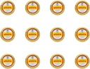 Rawleigh Antiseptisch Salve Iconic Yellow Big Tin: 4.5 oz, Multi-Purpose Zalf Soothes Cuts, Bruisen, Irritaties, met Turpentine, Fenol, Cottonseed Oil & Paraffine, Original Formula - Verpakking van 12