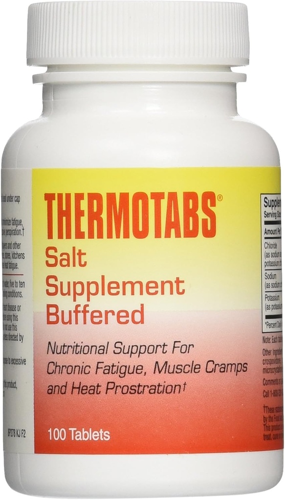 THERMOTABS zoutsupplement gebufferde tabletten, 100 telling (verpakking van 3)