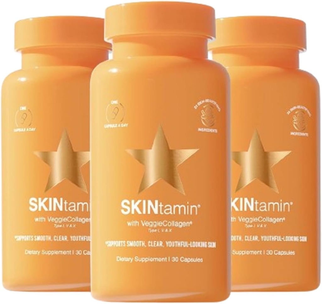 SKINTAmin Vegetarian Collagen Pillen 