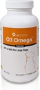 VetOne O3 Omega Soft Gel voor grote honden - essentiële vetzuren ondersteuning - huid & jas supplement - 250 capsules