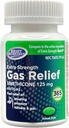 Gas Relief Extra Strength, 125mg Simethicone (365 Softgels), Fast Relief from Gas, Bloating, Volness, Pijnlijke ongemakken, Vergelijk met Gas-X Extra Strength Active Ingredient