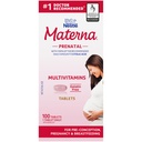 Materna Nestle Prenatale Postpartum Vitamine & Mineraal Supplement 100 Tabletten