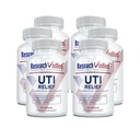 Onderzoek Geverifieerde UTI Relief - Urinaire Tract Ondersteuning Supplement - 100% Natuurlijke, Veganistische met Lingonberry, Cranberry & D-Mannose - 6 Fles (6 maanden levering)