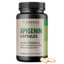 Apigenin Capsules 50mg - 60 Telling, Vegan, Non-GMO, Sleep & Cognitive Support Supplement - Kamille Flavonoid for Relaxation, Prostate Health, Melatonine-Free, Liposomale Formula for Enhanced Absorptie