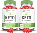Justified Laboratories (2 Pack Slimlife Evolution Keto ACV Gummies Slim Life1000MG Apple Cider Vinegar Geformuleerd Granaatappel Beet Sap Poeder B12 Vegan 120 Gummies