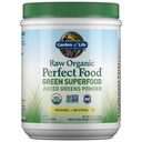Garden of Life Raw Organic Perfect Food Green Superfood Juiced Greens Poudre - Original Stevia-Free, 30 portions, non-OGM, sans gluten complément alimentaire entier, alcaliniser, détoxifier, énergétiquer