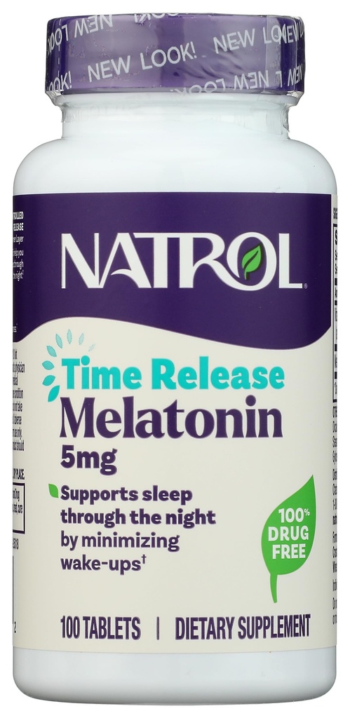 Melatonine 5mg tijdafgifte, 0,32 lb