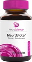 NeuroScience Mood Probiotic for Women & Men - NeuroBiota Mood Support Supplement with Probiotics for Digestive Health, Immune Support & Healthy GABA Activity - Nouris the Gut-Brain Axis (30 Capsules)