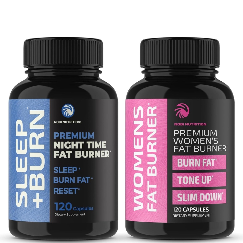 Nobi Voeding Dag en Nacht Tijd Fat Burner Bundle voor vrouwen 