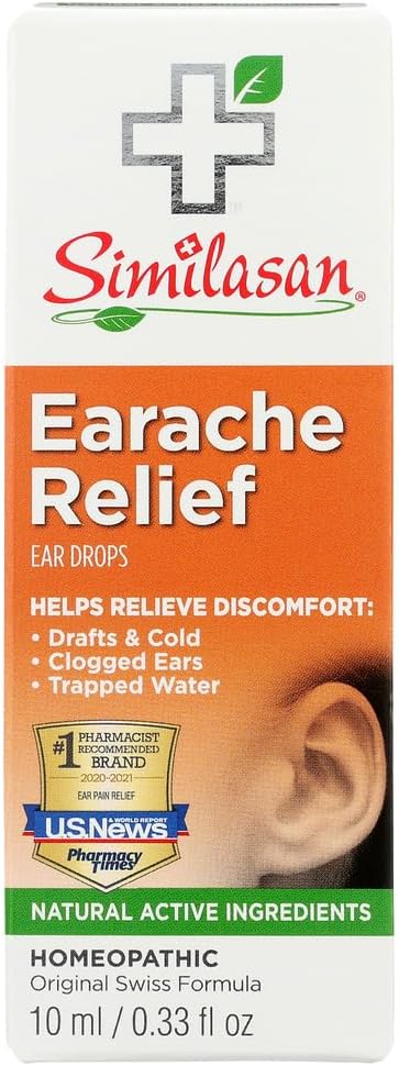 Similasan Earache Relief Drops 0,33 OZ - Koop Packs en SAVE (verpakking van 4)