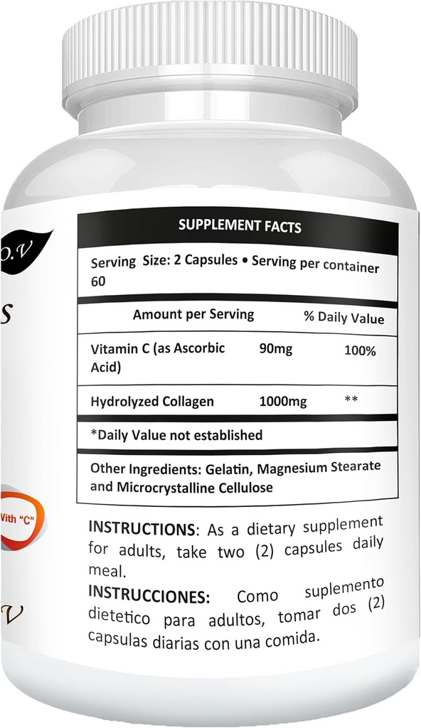 Colageno Colagein Colagen 100% Colageno 120 Cap 1000mg Puro Collagen El MAS Fuerte Y Efectivo Colagein Totalmete Original De Collagen 3 Veces Mas Que Cualquier Otro Y a Precio Muy Bajo